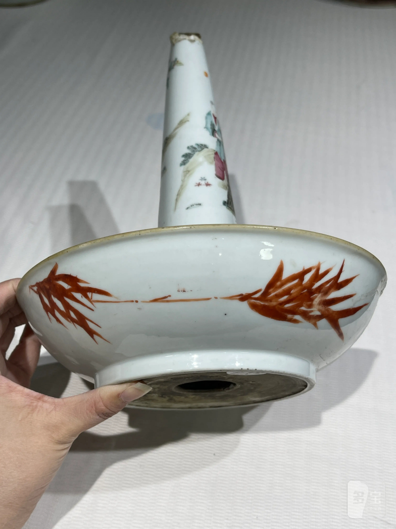 清代 粉彩人物纹瓷器一组十四件 - 图49